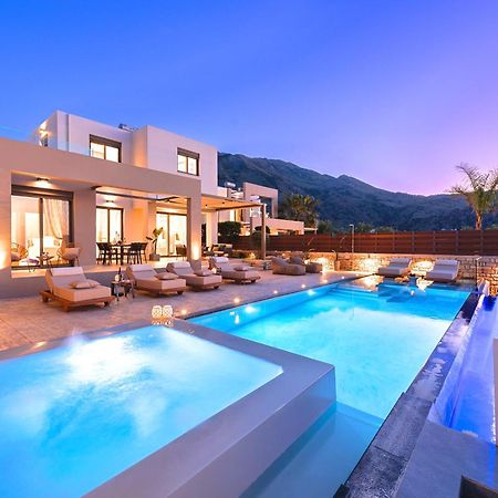 Minoas Villas Heated Pool Kournas Экстерьер фото
