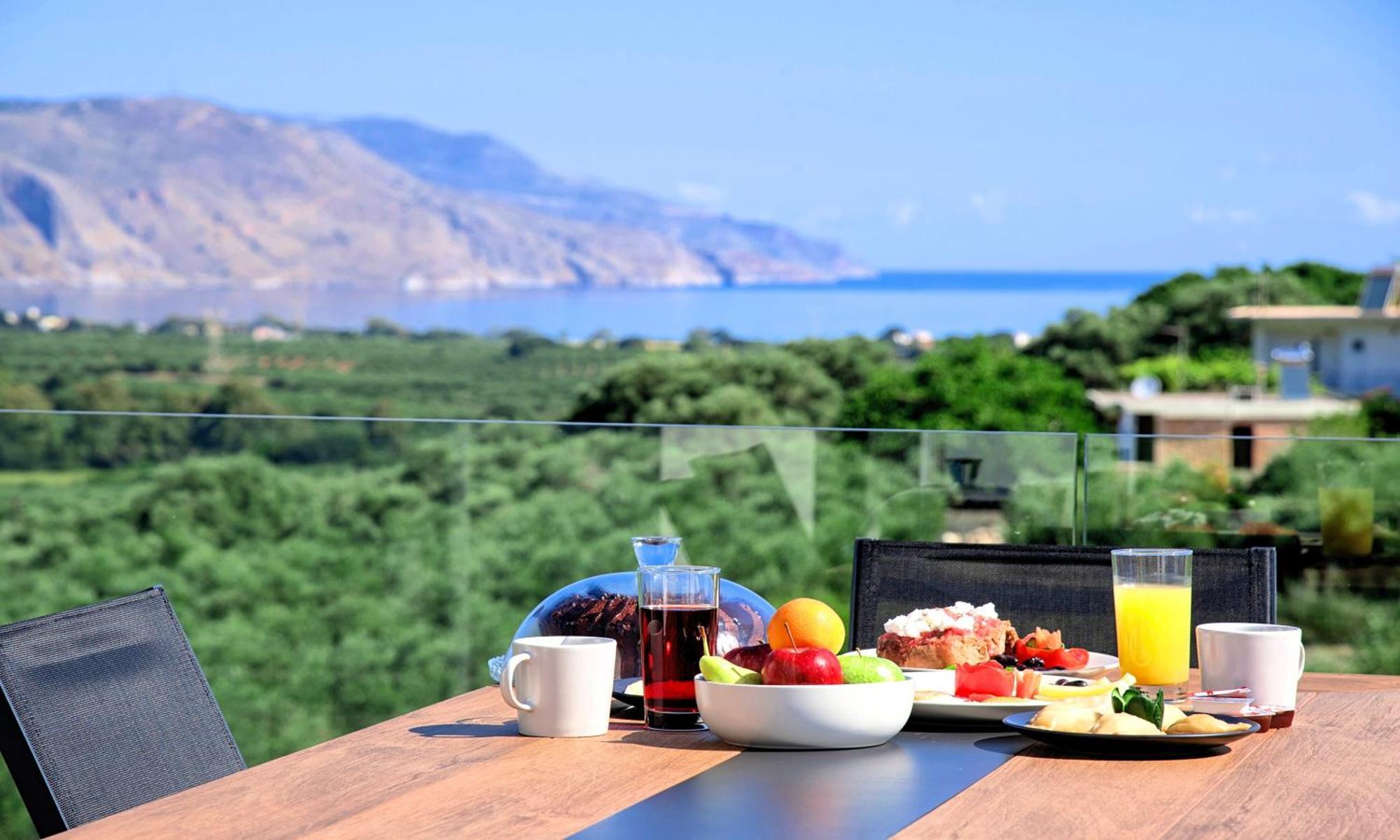 Minoas Villas Heated Pool Kournas Экстерьер фото