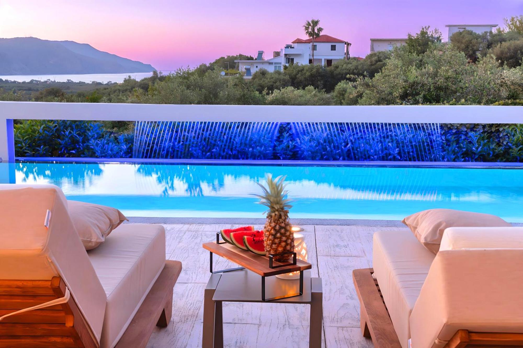 Minoas Villas Heated Pool Kournas Экстерьер фото