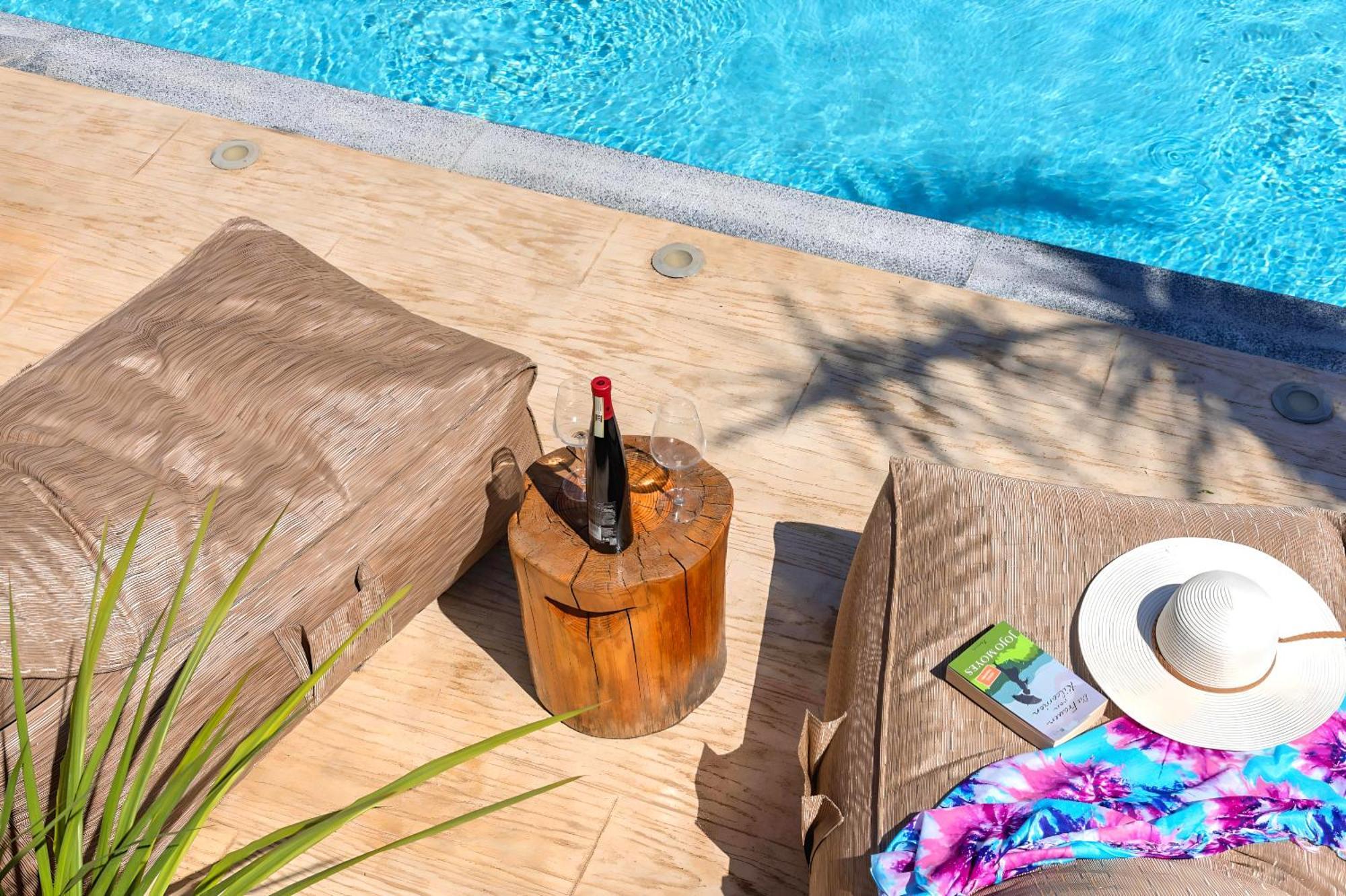 Minoas Villas Heated Pool Kournas Экстерьер фото