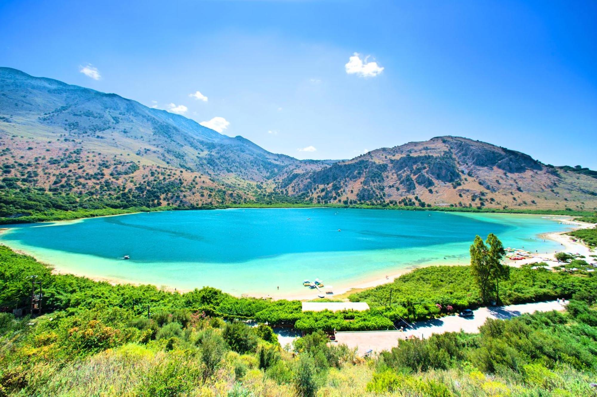 Minoas Villas Heated Pool Kournas Экстерьер фото