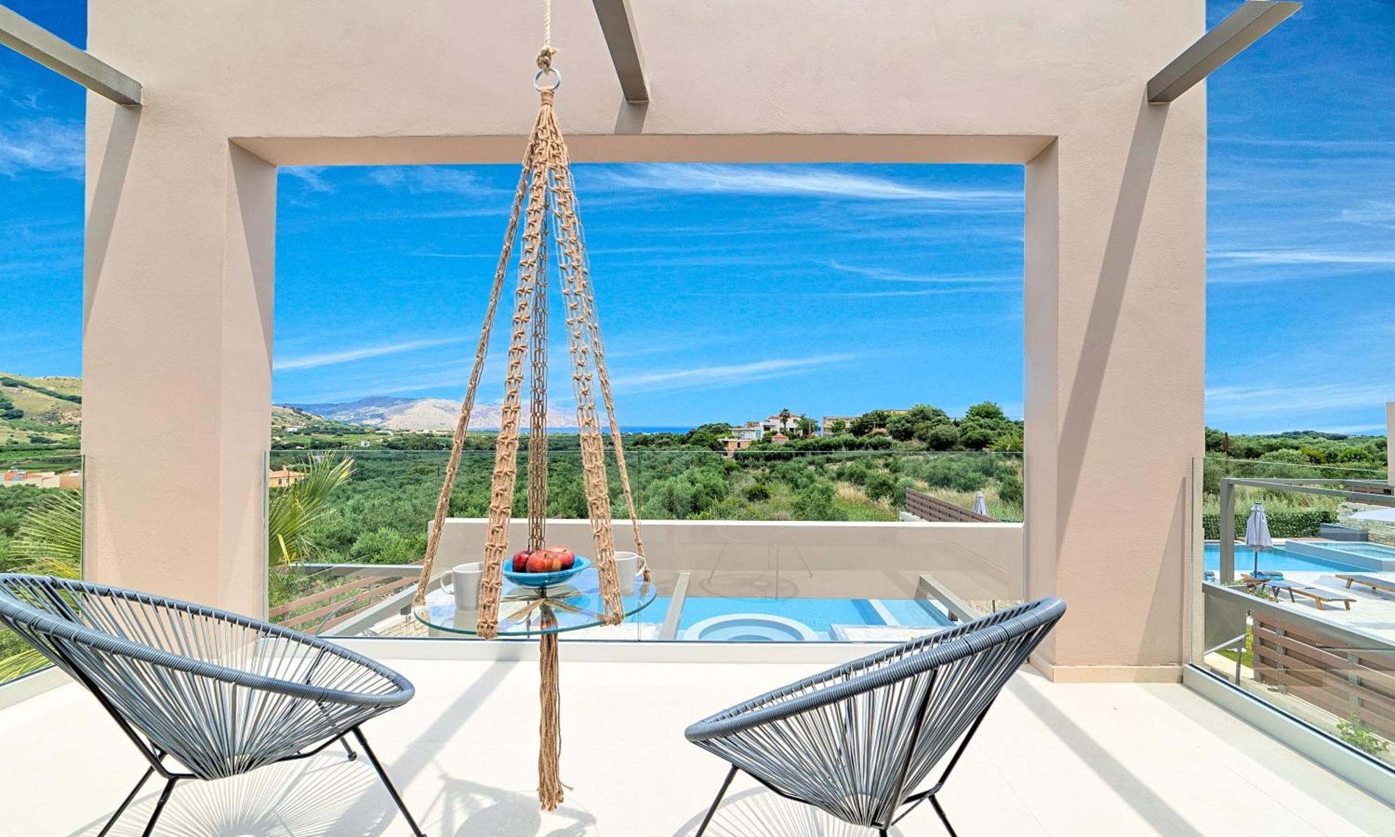 Minoas Villas Heated Pool Kournas Экстерьер фото
