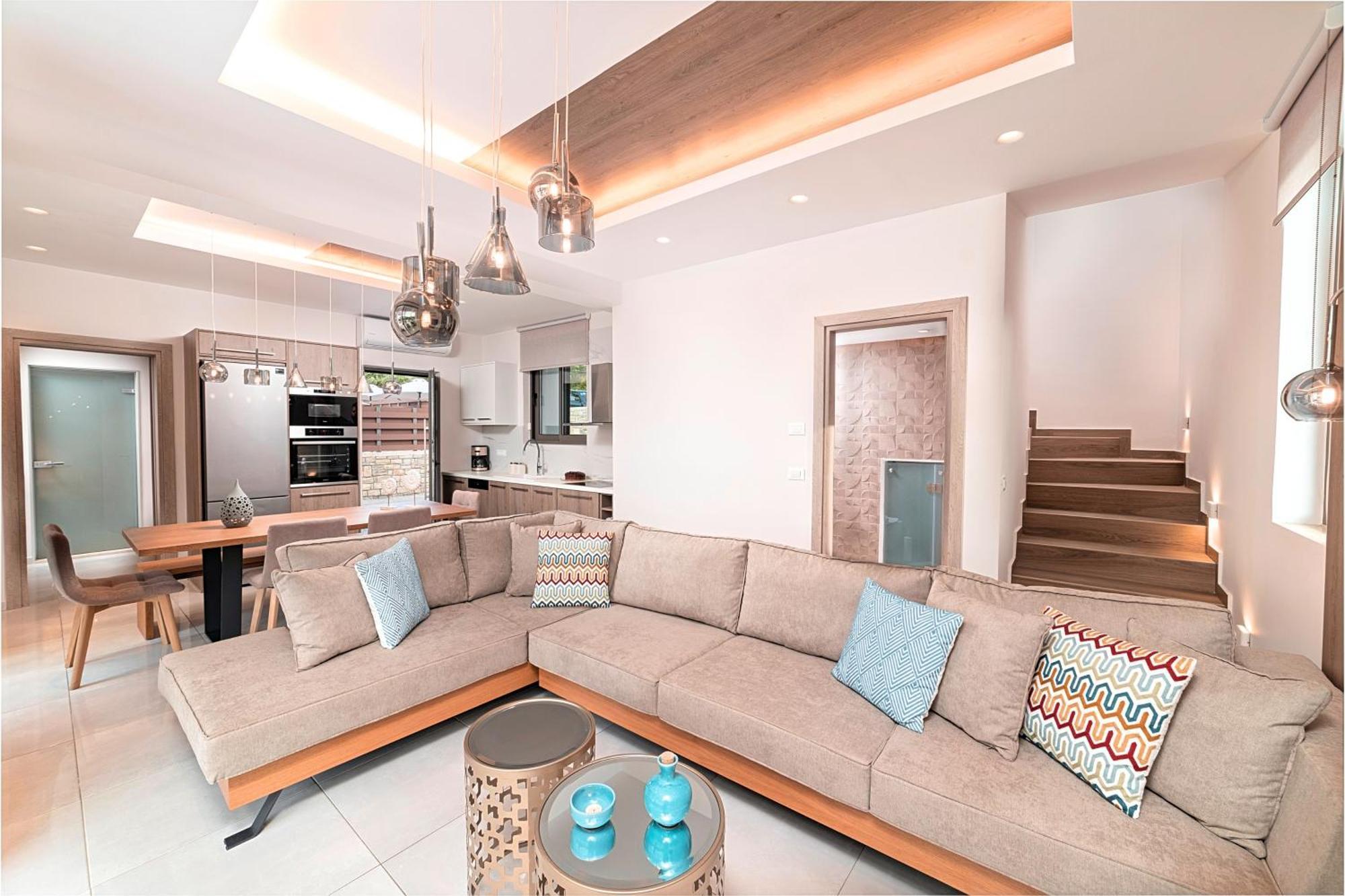 Minoas Villas Heated Pool Kournas Экстерьер фото