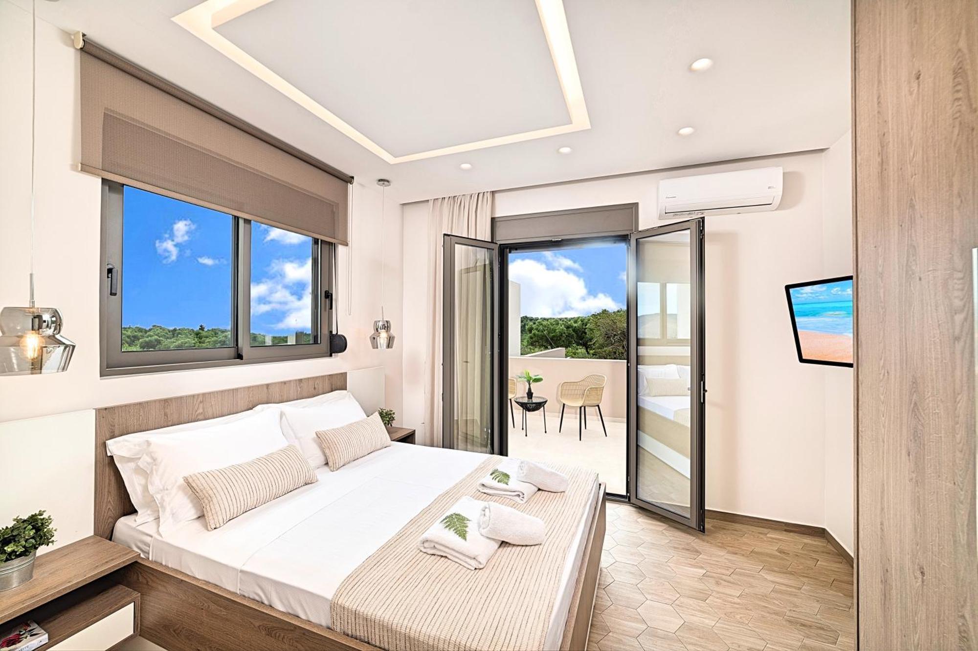 Minoas Villas Heated Pool Kournas Экстерьер фото